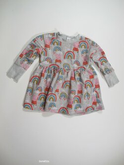 MIkinové šaty dl rukáv s pepinou secondhand MIkinové šaty dl rukáv s pepinou secondhand