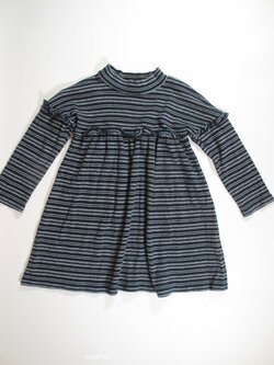 Šaty pro holky dl.rukáv s pruhy secondhand Šaty pro holky dl.rukáv s pruhy secondhand