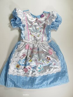 Šaty pro holky na karneval modré secondhand Šaty pro holky na karneval modré secondhand