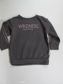 Mikina pro holky černo šedo růžová secondhand Mikina pro holky černo šedo růžová secondhand