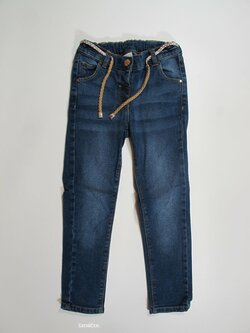 Modré džínové kalhoty pro holky secondhand Modré džínové kalhoty pro holky secondhand