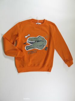 Mikina pro kluky oranžová nová Mikina pro kluky oranžová nová