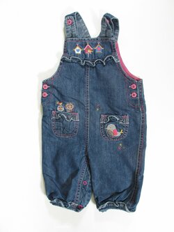 Modré džínové kalhoty pro holky secondhand Modré džínové kalhoty pro holky secondhand