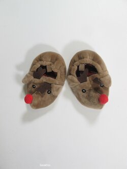 Bačkory vánoční sob secondhand Bačkory vánoční sob secondhand