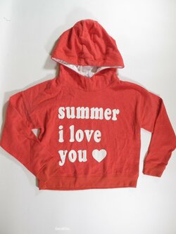 Mikina červená pro holky crop pro kluky secondhand Mikina červená pro holky crop pro kluky secondhand