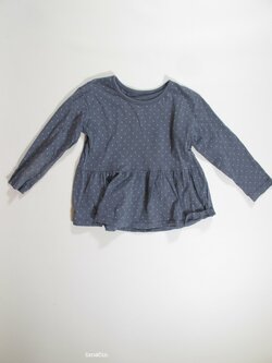 Triko dl.rukáv pro holky s puntíkem secondhnad Triko dl.rukáv pro holky s puntíkem secondhnad