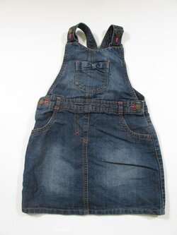 Džínová šatovka pro holky modrá secondhand Džínová šatovka pro holky modrá secondhand