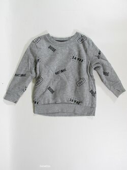 Šedá mikina pro kluky secondhhand Šedá mikina pro kluky secondhhand