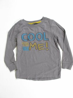 Triko dl.rukáv šedé secondhand Triko dl.rukáv šedé secondhand