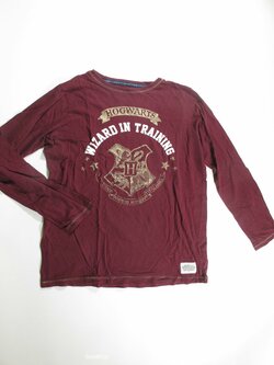 Triko dl rukáv vínové pro děti secondhand Triko dl rukáv vínové pro děti secondhand