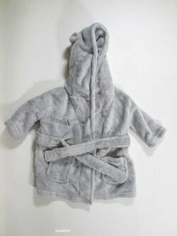 Šedý župan pro kluky nový Šedý župan pro kluky nový