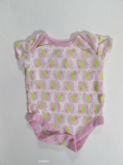 Body bílo růžové secondhand Body bílo růžové secondhand