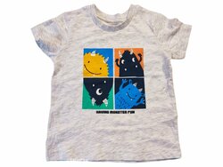 Šedé triko s obrázkem pro kluky outlet Little Kids Šedé triko s obrázkem pro kluky outlet Little Kids