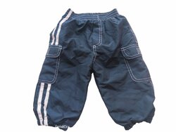 Černé kalhoty zateplené pro kluky secondhand Černé kalhoty zateplené pro kluky secondhand