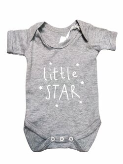 Šedé body s nápisem pro holky outlet Megan Claire Šedé body s nápisem pro holky outlet Megan Claire