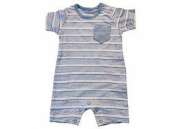 Pruhovaný overal s kapsičkou pro kluky secondhand Pruhovaný overal s kapsičkou pro kluky secondhand