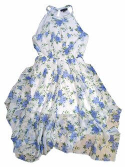 bílé šaty s květinami pro holky secondhand new look bílé šaty s květinami pro holky secondhand new look