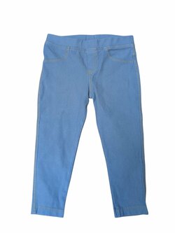 Elastické kalhoty ve stylu džín pro holky secondhand River Island Elastické kalhoty ve stylu džín pro holky secondhand River Island