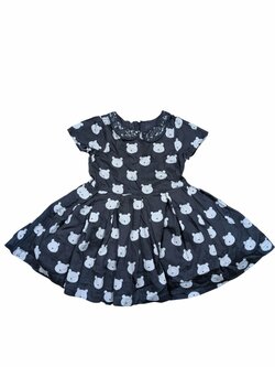 šedé šaty s medvídky pro holky secondhand MaS šedé šaty s medvídky pro holky secondhand MaS