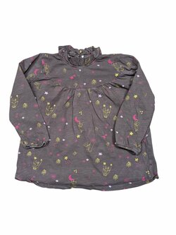 Tmavé šaty s obrázky pro holky secondhand Reserved Tmavé šaty s obrázky pro holky secondhand Reserved