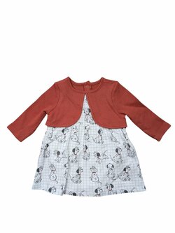 Bílo oranžové šaty se svetříkem pro holky secondhand Disney Bílo oranžové šaty se svetříkem pro holky secondhand Disney