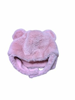 Růžová čepice na zapínání pro holky secondhand Nutmeg Růžová čepice na zapínání pro holky secondhand Nutmeg