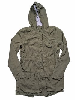 Tmavě zelená bunda pro holky secondhand PocoPiano Tmavě zelená bunda pro holky secondhand PocoPiano