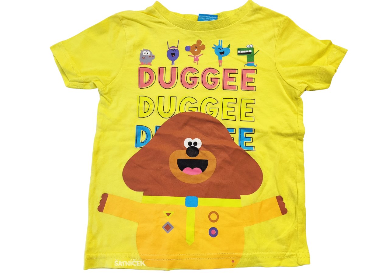 Žluté tríko Duggee pro kluky secondhand George