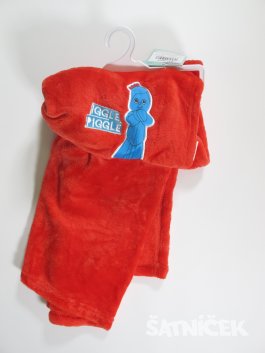 Červená fleesová deka pro děti 