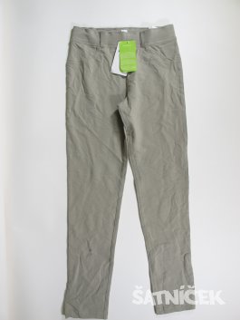 Elastické kalhoty pro holky zelené outlet